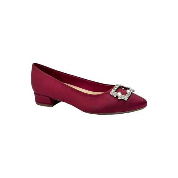 Easy Spirit Shoes - Easy Spirit Women's Eflex Carisma Pointy Toe Slip-on Dress Pumps Wine - Wide